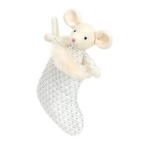 HTF Jellycat Shimmer Stocking Mouse *RETIRED*